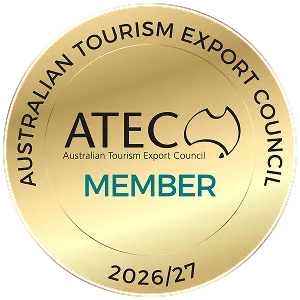 Australian Tourism Export Council member badge 2026/27
