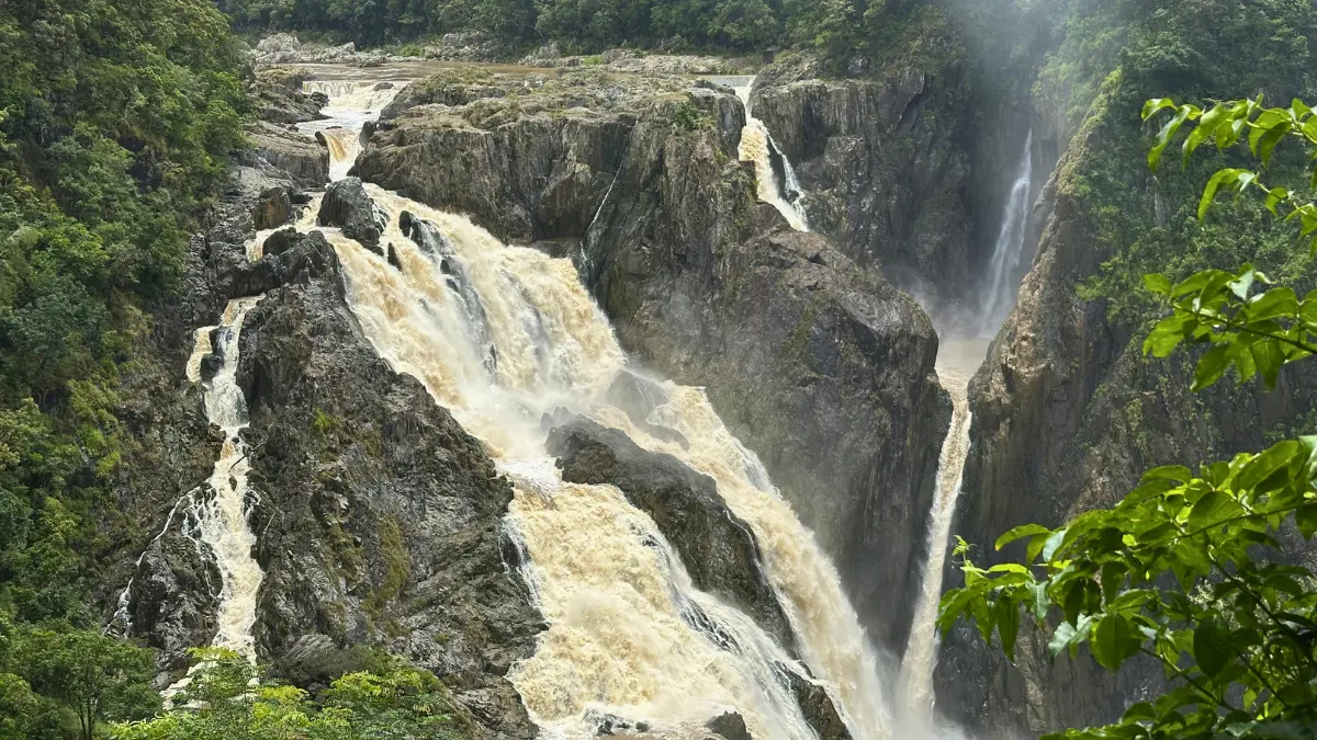 Barron Falls waterfall in the Atherton Tablelands