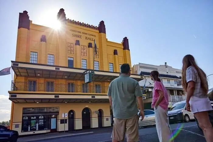 Historic Art Deco Shire Hall building in Innisfail