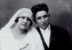 Wedding photo of José and Margarita Paronella, founders of Paronella Park